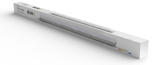 SOLIGHT LED osvětlení prachotěsné IP65, 60W, 7800lm, 4000K, 155cm, Lifud