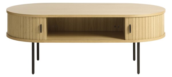 Designový konferenční stolek Vasiliy 120 cm přírodní dub