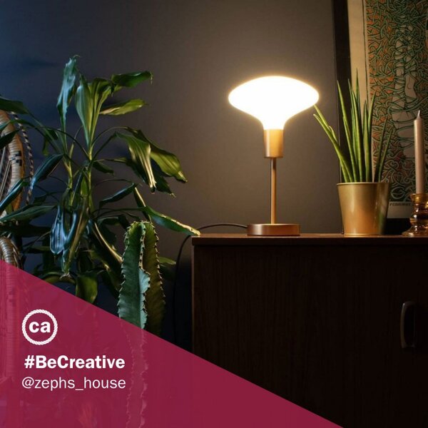 Creative cables LED žárovka porcelán idra 6W E27 stmívatelná 2700K