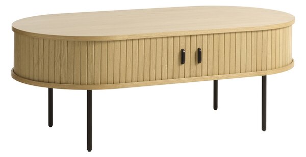 Designový konferenční stolek Vasiliy 120 cm přírodní dub