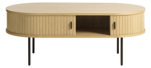 Designový konferenční stolek Vasiliy 120 cm přírodní dub
