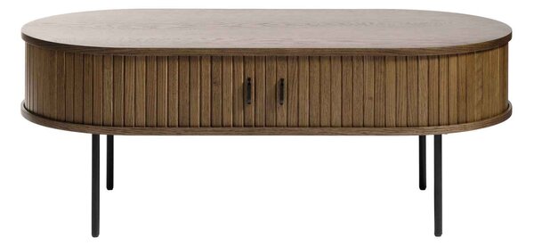Designový konferenční stolek Vasiliy 120 cm kouřový dub
