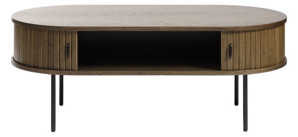 Designový konferenční stolek Vasiliy 120 cm kouřový dub