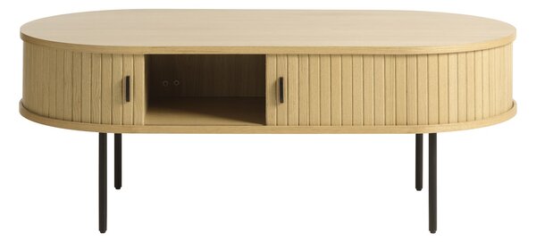 Designový konferenční stolek Vasiliy 120 cm přírodní dub