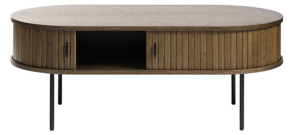 Designový konferenční stolek Vasiliy 120 cm kouřový dub