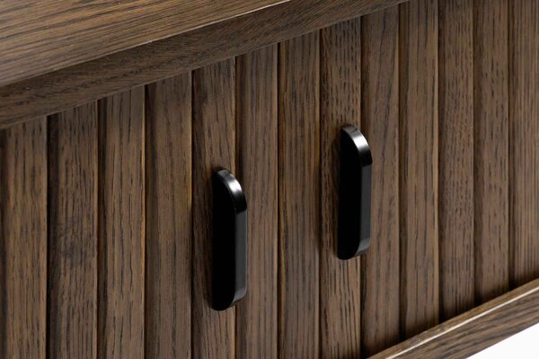 Designový konferenční stolek Vasiliy 120 cm kouřový dub