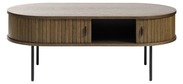 Designový konferenční stolek Vasiliy 120 cm kouřový dub