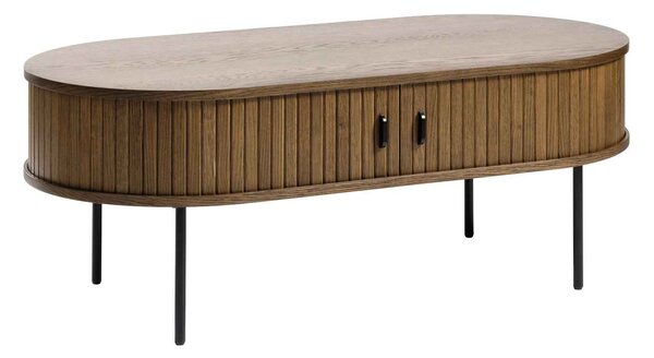 Designový konferenční stolek Vasiliy 120 cm kouřový dub
