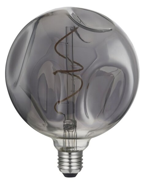Creative cables LED žárovka smoky deformovaná G145 spirálové vlákno 5W E27 stmívatelná 2000K