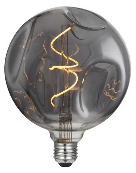 Creative cables LED žárovka smoky deformovaná G145 spirálové vlákno 5W E27 stmívatelná 2000K