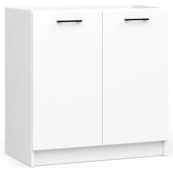 Rovná kuchyňská linka 240 cm VERMINA - bílá