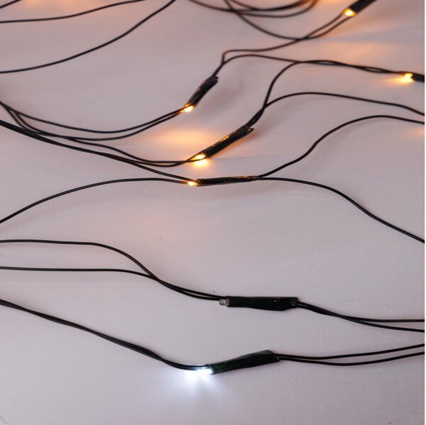 LED Venkovní závěs NET 240xLED/7,2W/230V 1,5x2 m IP44 teplá bílá