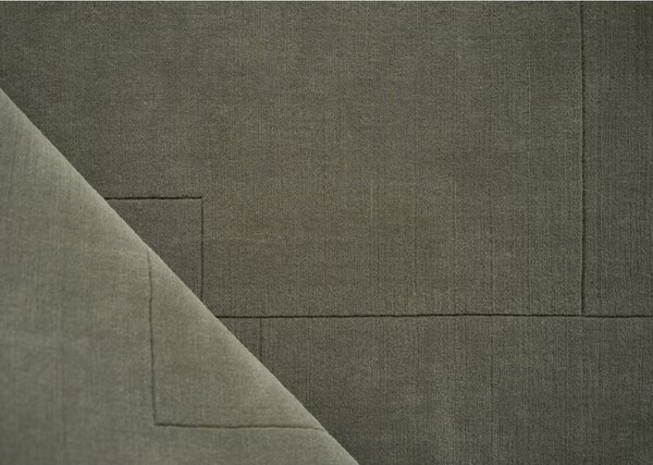Linie Design Koberec Geometric Maze Moss, mechový Rozměr: 140x200 cm