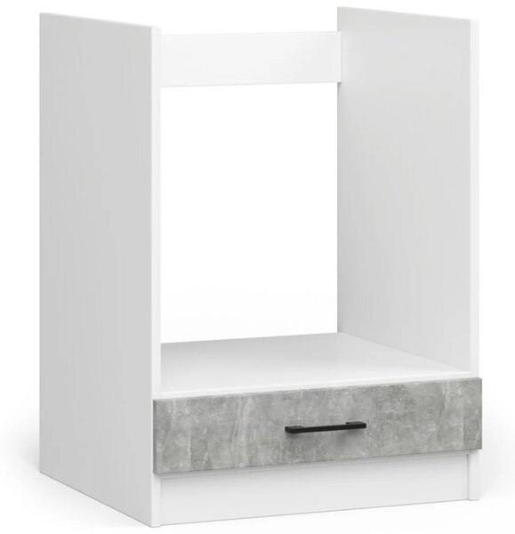 Kuchyňská linka 240 cm VERMINA - bílá / beton