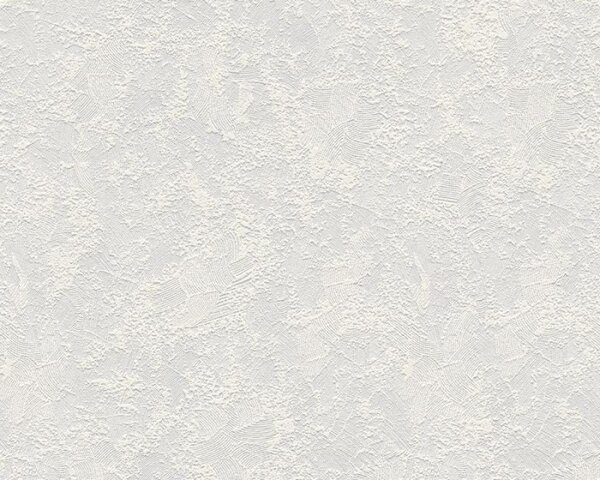A.S. Création | Přetíratelná vliesová tapeta na zeď Meistervlies 1675-14 | 0,53 x 10,05 m | bílá přetíratelná