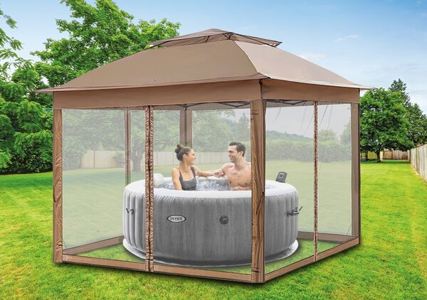 Marimex | Zahradní altán Marimex Vista 3x3 m - hnědý | 10970572