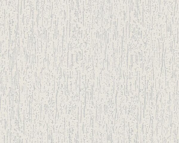 A.S. Création | Přetíratelná vliesová tapeta na zeď Meistervlies 1689-17 | 0,53 x 10,05 m | bílá přetíratelná