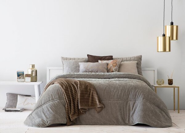 Textil Antilo Přehoz na postel Soul Beige, béžový Rozměr: 270x270 cm