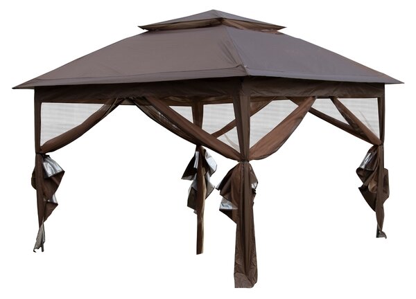 Marimex | Zahradní altán Marimex Vista 3x3 m - hnědý | 10970572