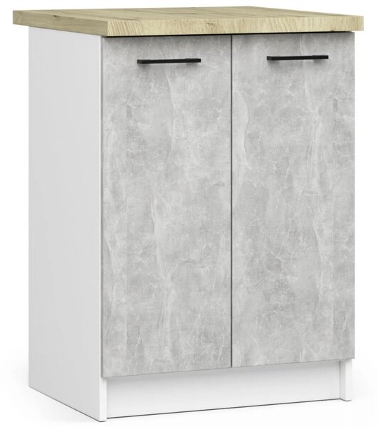 Kuchyňská linka do paneláku 240 cm VERMINA - beton