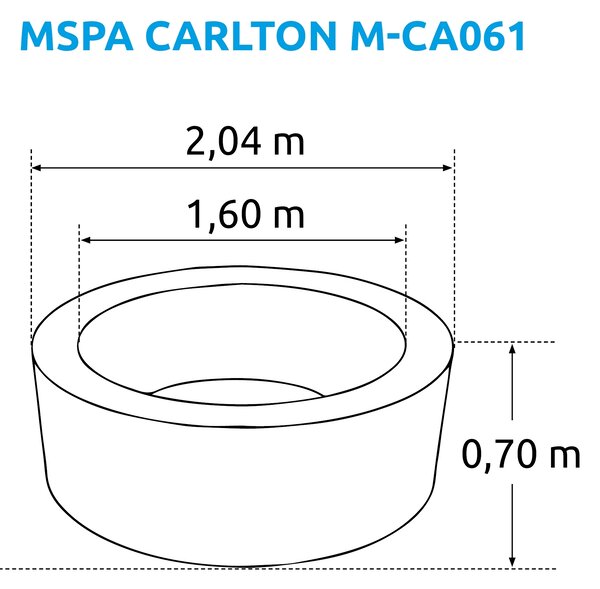 Marimex MSpa Carlton M-CA061 11400258