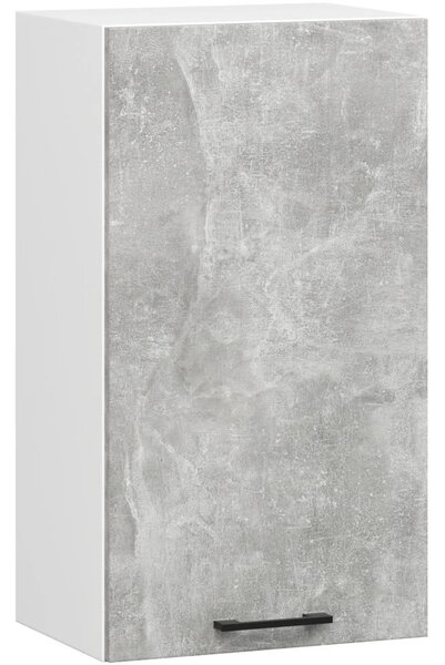 Rovná kuchyňská linka do paneláku 240 cm VERMINA - beton