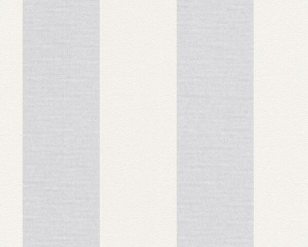 A.S. Création | Přetíratelná vliesová tapeta na zeď Meistervlies 2475-13 | 0,53 x 10,05 m | bílá přetíratelná