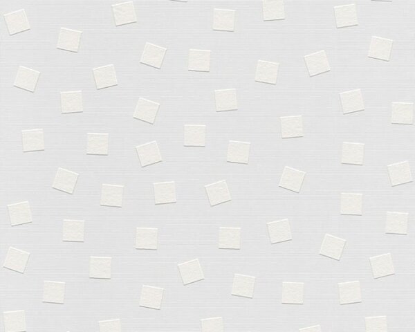 A.S. Création | Přetíratelná vliesová tapeta na zeď Meistervlies 2607-10 | 0,53 x 10,05 m | bílá přetíratelná
