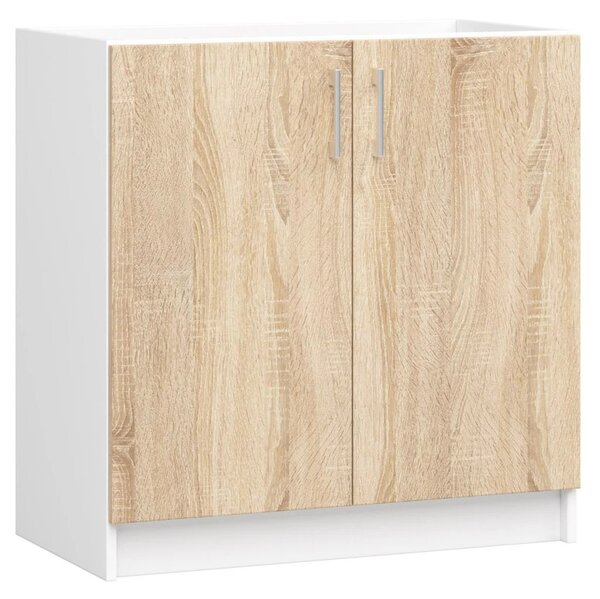 Kuchyňská linka do paneláku 240 cm TRIVORA - dub sonoma / bílá