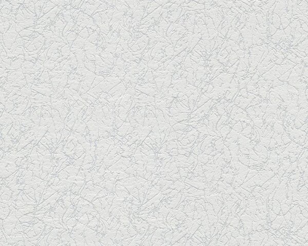 A.S. Création | Přetíratelná vliesová tapeta na zeď Meistervlies 2656-16 | 0,53 x 10,05 m | bílá přetíratelná