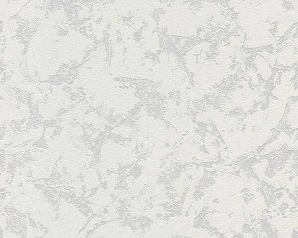 A.S. Création | Přetíratelná vliesová tapeta na zeď Meistervlies 5220-16 | 1,06 x 25 m | bílá přetíratelná