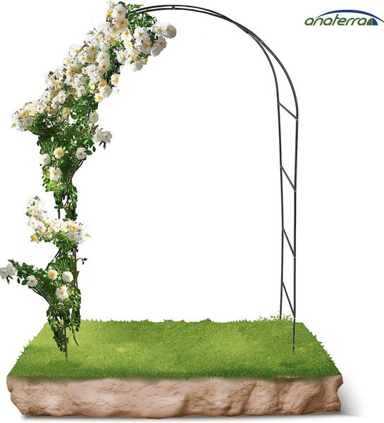 Sada 2 zahradních oblouků na popínavé rostliny, 240 cm