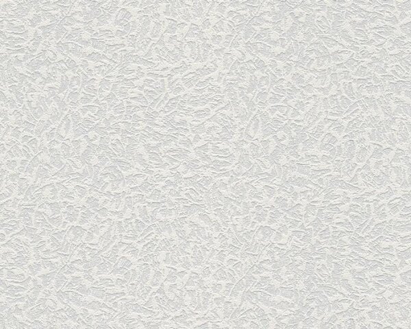 A.S. Création | Přetíratelná vliesová tapeta na zeď Meistervlies 6431-17 | 0,53 x 10,05 m | bílá přetíratelná