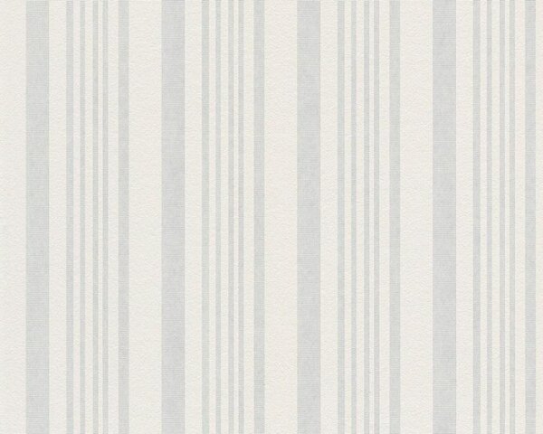 A.S. Création | Přetíratelná vliesová tapeta na zeď Meistervlies 5813-10 | 1,06 x 25 m | bílá přetíratelná