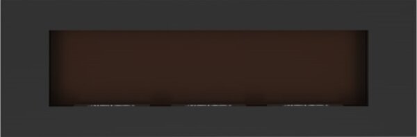 Kratki DELTA3/TUV - Vestavěný BIO krb DELTA3 40x120 cm 3x1,1kW černá