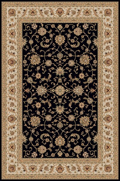 Vopi | Kusový koberec Marrakesh 0210 black - 200 x 290 cm