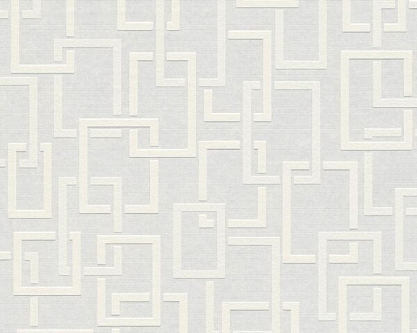 A.S. Création | Přetíratelná vliesová tapeta na zeď Meistervlies 9500-17 | 1,06 x 25 m | bílá přetíratelná