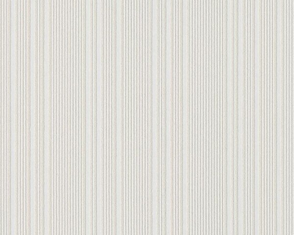 A.S. Création | Přetíratelná vliesová tapeta na zeď Meistervlies 9661-17 | 1,06 x 10,05 m | bílá přetíratelná
