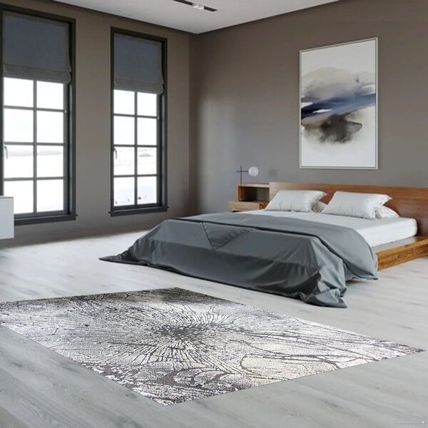 Berfin Dywany, Kusový koberec Marvel 7604 Grey, 120x180, šedá, ložnice