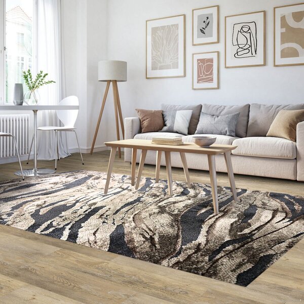Berfin Dywany, Kusový koberec Marvel 7603 Beige, 80x150, hnědá, ložnice