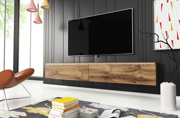 TV stolek KING-Meble dub wotan univerzální 180x33x30 cm