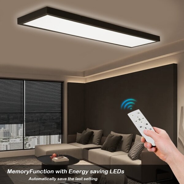 Brilagi-LED Stmívatelné koupelnové svítidlo FRAME SMART LED/50W/230V IP44 čer+DO