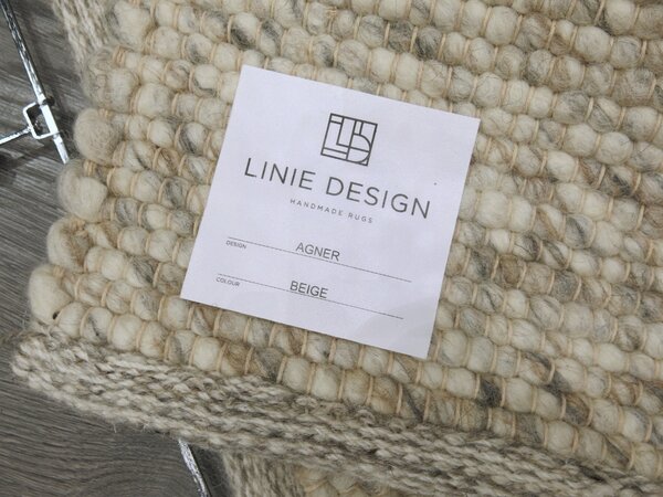 Linie Design Skandinávský koberec Agner Beige, béžový Rozměr: 140x200 cm