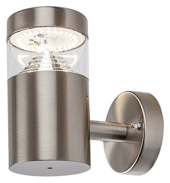 Rabalux 7827 Lisbon LED Nástěnné venkovní světlo | Přírodní bílá | 7W | Kov | Nerez - r-7827