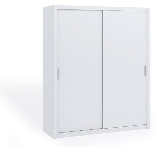 GAB - Posuvná skříň BENE, Bílý mat 180 cm