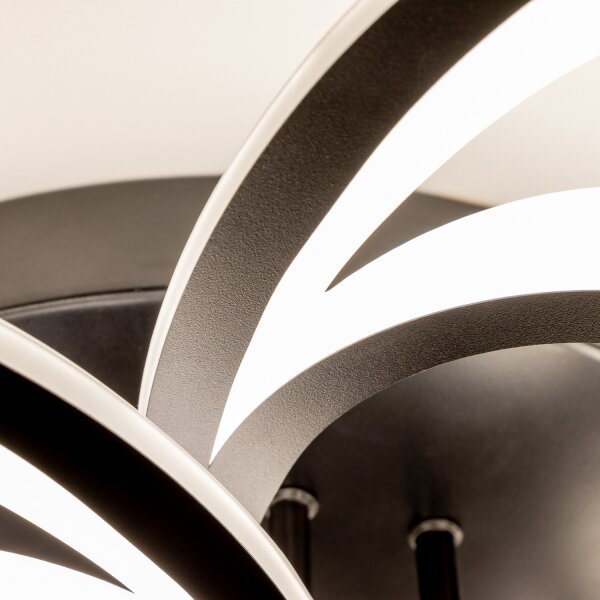 Brilagi - LED Stmívatelný přisazený lustr TWIST LED/125W/230V 3000-6500K + DO