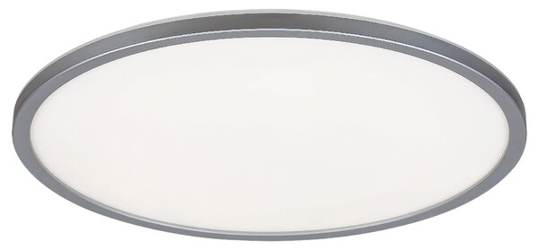 Rabalux 2290 Rasmus LED Stropní svítidlo s ovladačem | Přírodní bílá | RGB | Stmívatelné | 22W | Bílá | Kov | Stříbrná - r-2290