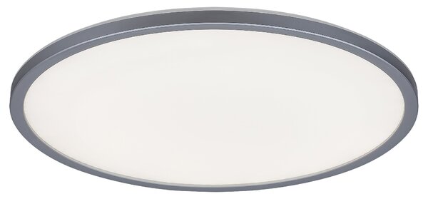 Rabalux 2290 Rasmus LED Stropní svítidlo s ovladačem | Přírodní bílá | RGB | Stmívatelné | 22W | Bílá | Kov | Stříbrná - r-2290