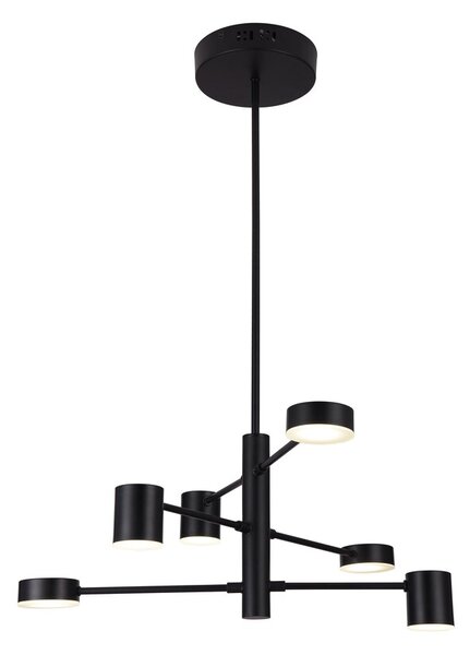 Rabalux 6355 Solomon LED Moderní stropní svítidlo | Přírodní bílá | 30W | Černá - r-6355