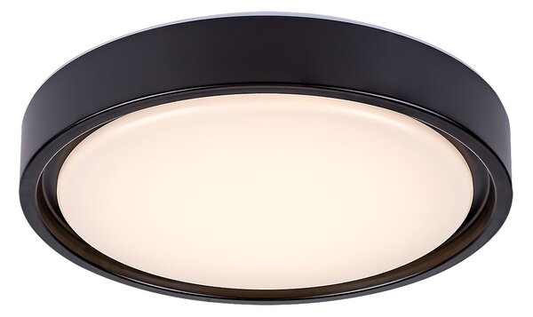 Rabalux 3283 Foster LED Stropní svítidlo s pohybovým čidlem | RGB | Variabilní | Stmívatelné | 28W | Bílá | Černá - r-3283